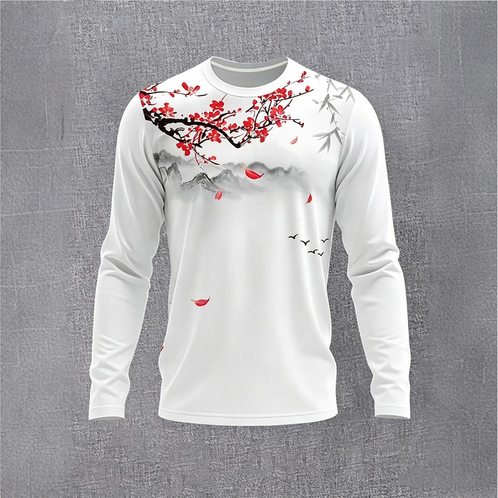 Base Layer Top - T-shirt à manches longues pour homme,