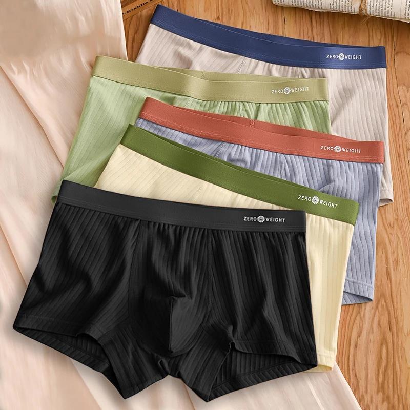 Boxer Brief Pack Cotton - 1 pièces sous-vêtements hommes Boxer Shorts