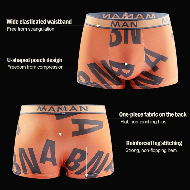 Lot de 5 boxers respirants san - Boxer Brief Pack Cotton avis et prix