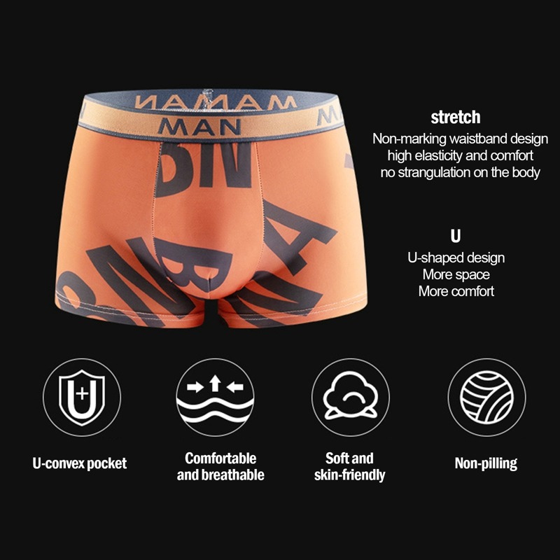 Lot de 5 boxers respirants san - Boxer Brief Pack Cotton avis et prix