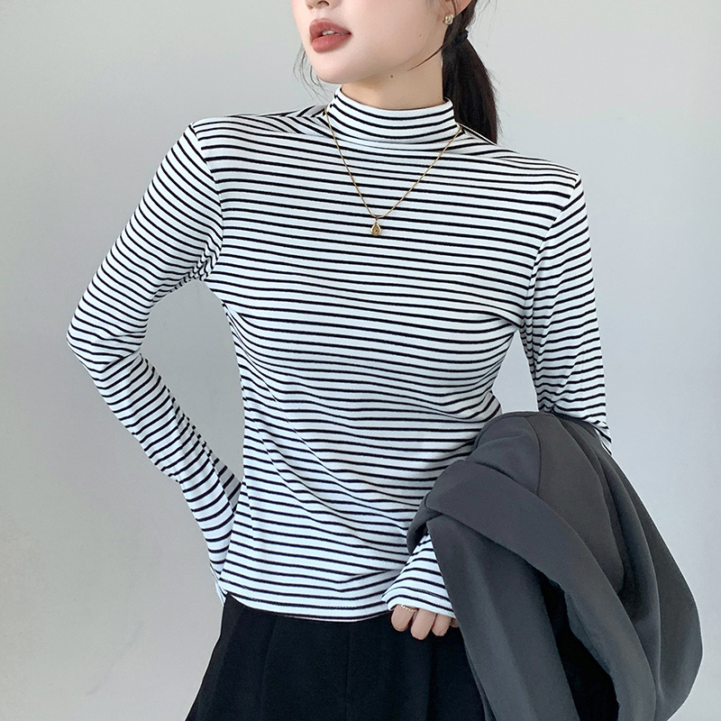 T-shirt classique à rayures po - Base Layer Top avis et prix